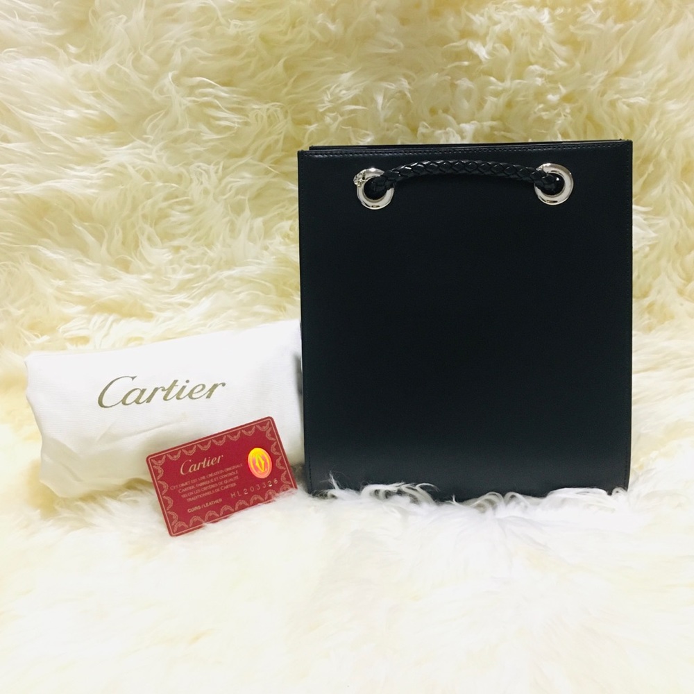 Cartier Logo Panther Backpack Bag